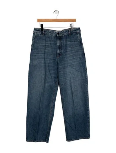 Pre-owned Kallmeyer High-rise Wide Leg Jeans In Blue