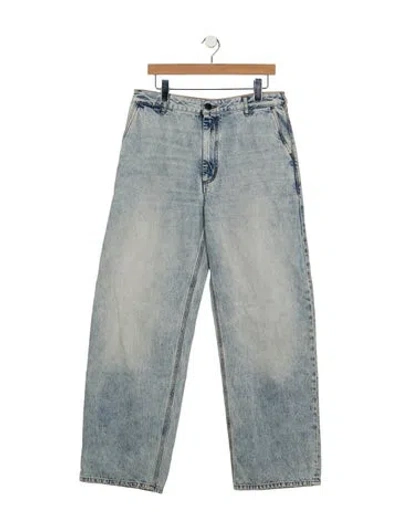 Pre-owned Kallmeyer High-rise Wide Leg Jeans In Blue
