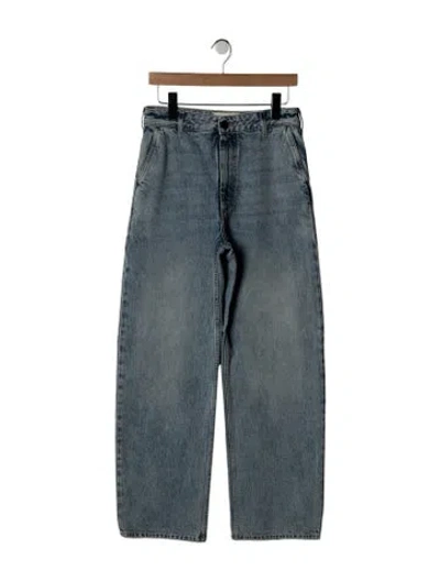 Pre-owned Kallmeyer High-rise Wide Leg Jeans In Blue
