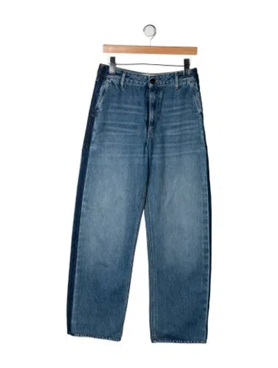 Pre-owned Kallmeyer High-rise Wide Leg Jeans In Blue