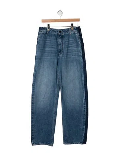 Pre-owned Kallmeyer High-rise Wide Leg Jeans In Blue
