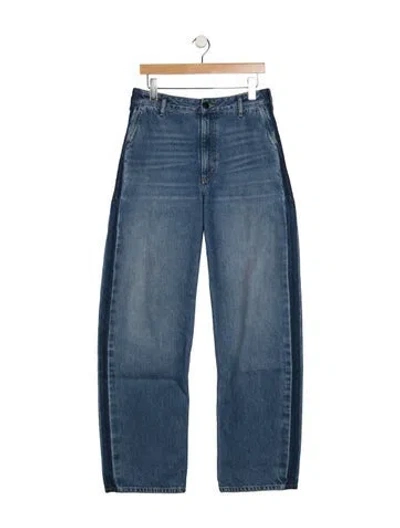 Pre-owned Kallmeyer High-rise Wide Leg Jeans In Blue