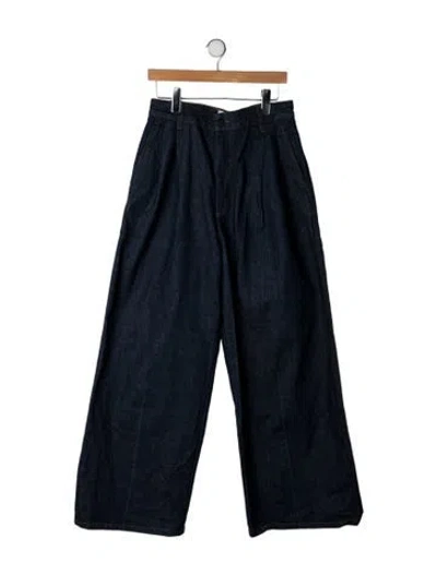 Pre-owned Kallmeyer High-rise Wide Leg Jeans In Blue