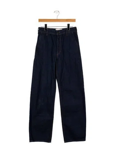 Pre-owned Kallmeyer High-rise Wide Leg Jeans In Blue