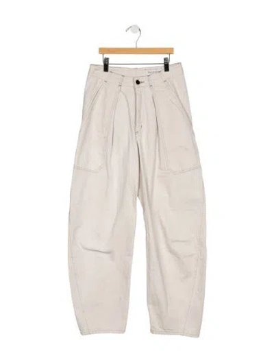 Pre-owned Kallmeyer High-rise Wide Leg Jeans In Gray