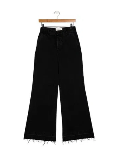 Pre-owned Kallmeyer High-rise Wide Leg Jeans W/ Tags In Black