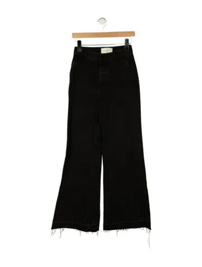 Pre-owned Kallmeyer High-rise Wide Leg Jeans W/ Tags In Black
