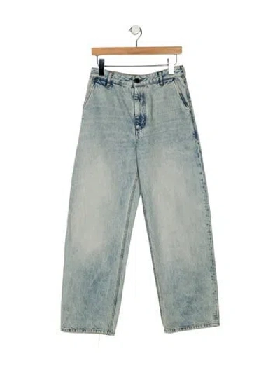 Pre-owned Kallmeyer High-rise Wide Leg Jeans W/ Tags In Blue