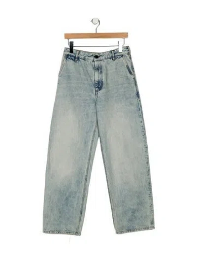 Pre-owned Kallmeyer High-rise Wide Leg Jeans W/ Tags In Blue