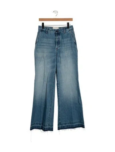 Pre-owned Kallmeyer High-rise Wide Leg Jeans W/ Tags In Blue