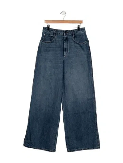 Pre-owned Kallmeyer High-rise Wide Leg Jeans W/ Tags In Blue