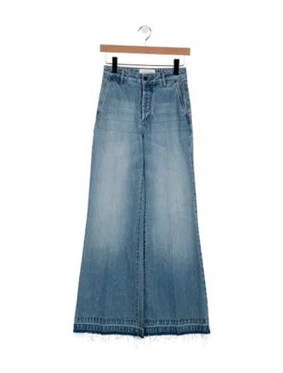 Pre-owned Kallmeyer High-rise Wide Leg Jeans W/ Tags In Blue