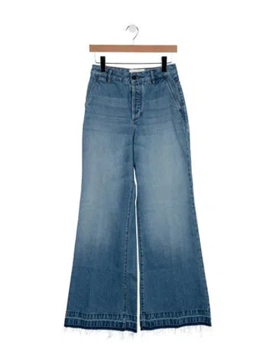 Pre-owned Kallmeyer High-rise Wide Leg Jeans W/ Tags In Blue