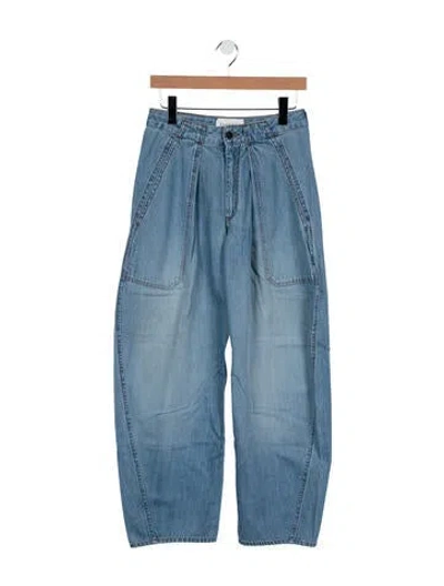 Pre-owned Kallmeyer High-rise Wide Leg Jeans W/ Tags In Blue
