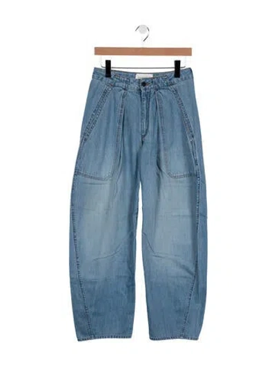 Pre-owned Kallmeyer High-rise Wide Leg Jeans W/ Tags In Blue