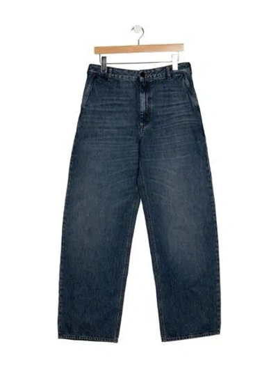 Pre-owned Kallmeyer High-rise Wide Leg Jeans W/ Tags In Blue