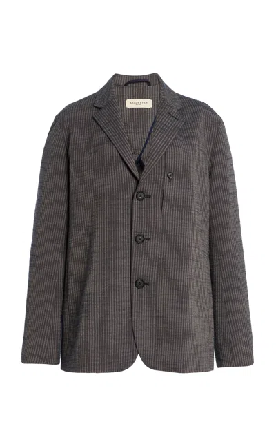 Kallmeyer James Cotton Jacket In Gray