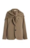 Kallmeyer Jamie Scarf-detailed Blazer