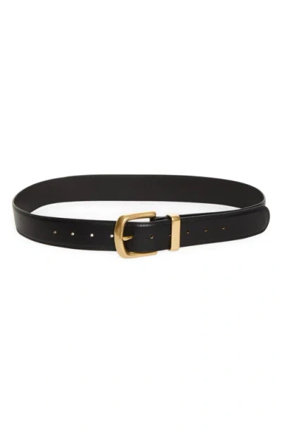Kallmeyer Johnson Leather Belt In Black