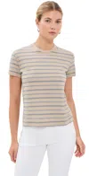Kallmeyer Kenzie T-shirt Almond Stripe In Neutral