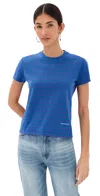 Kallmeyer Kenzie T-shirt Cobalt Multi Stripe In Blue