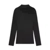 Kallmeyer Klein Draped Top In Black