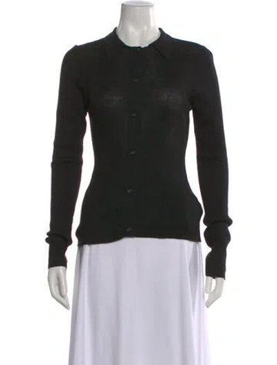 Pre-owned Kallmeyer Linen Sweater In Black