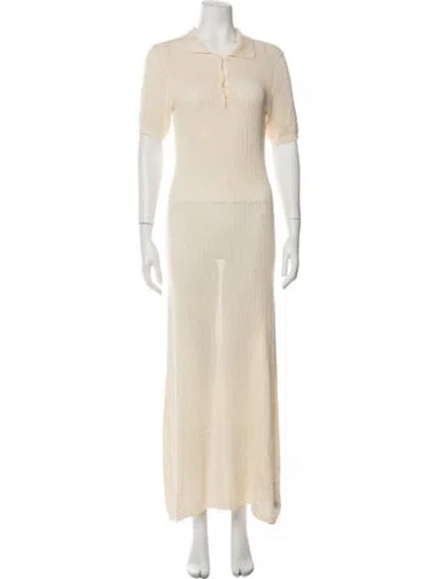 Pre-owned Kallmeyer Long Dress In Yellow