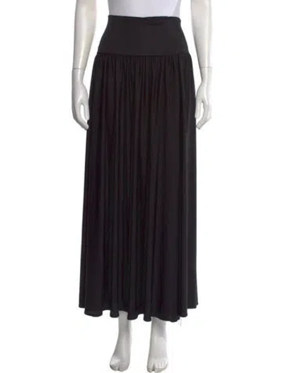 Pre-owned Kallmeyer Long Skirt In Black