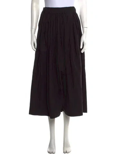 Pre-owned Kallmeyer Long Skirt In Black