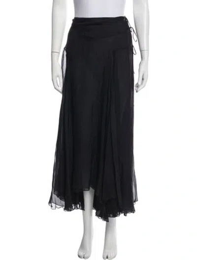 Pre-owned Kallmeyer Long Skirt In Blue