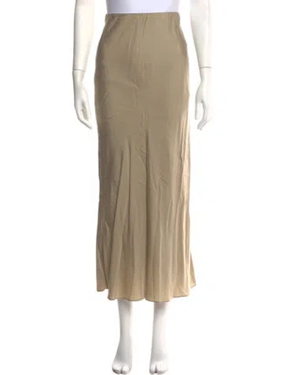 Pre-owned Kallmeyer Long Skirt In Neutrals
