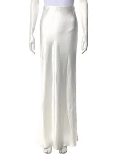 Pre-owned Kallmeyer Long Skirt In White