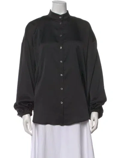 Pre-owned Kallmeyer Long Sleeve Blouse In Gray