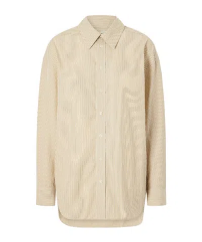 Kallmeyer Loose-fitting Cotton Shirt In Neutral