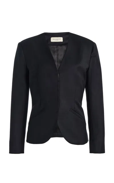 Kallmeyer Maor Wool-blend Blazer In Black