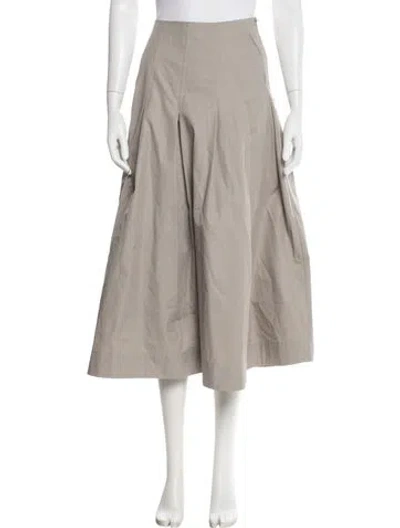 Pre-owned Kallmeyer Midi Length Skirt In Neutrals