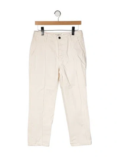 Pre-owned Kallmeyer Mid-rise Straight Leg Jeans In Neutral