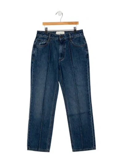 Pre-owned Kallmeyer Mid-rise Straight Leg Jeans W/ Tags In Blue