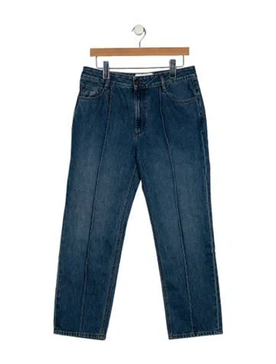Pre-owned Kallmeyer Mid-rise Straight Leg Jeans W/ Tags In Blue