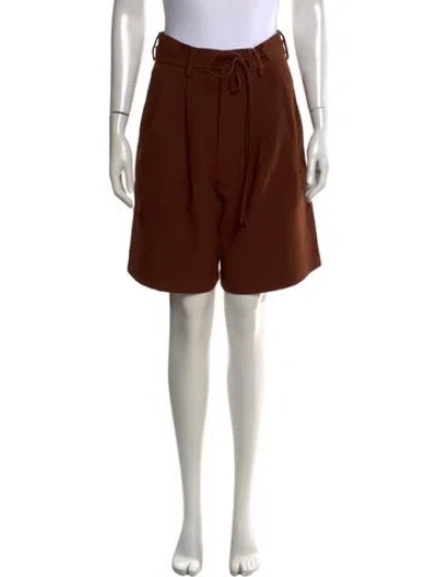 Pre-owned Kallmeyer Mini Shorts In Brown