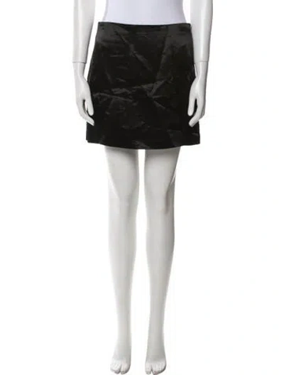 Pre-owned Kallmeyer Mini Skirt In Black