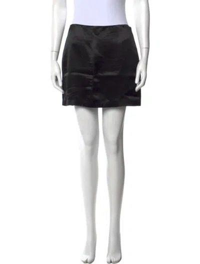 Pre-owned Kallmeyer Mini Skirt In Black