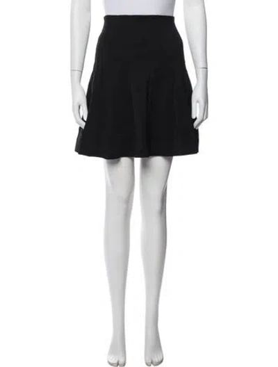 Pre-owned Kallmeyer Mini Skirt In Black