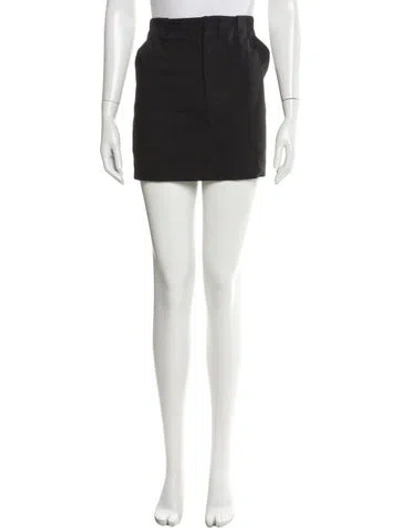 Pre-owned Kallmeyer Mini Skirt In Gray