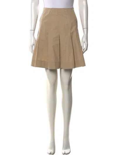Pre-owned Kallmeyer Mini Skirt In Neutral