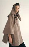 Kallmeyer Navi Cotton Scarf Cape