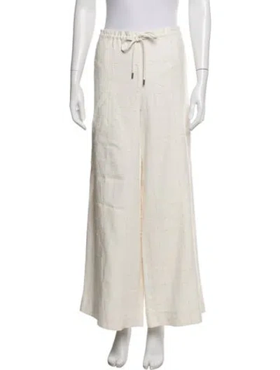 Pre-owned Kallmeyer Patterned Wide Leg Pants W/ Tags In Neutrals