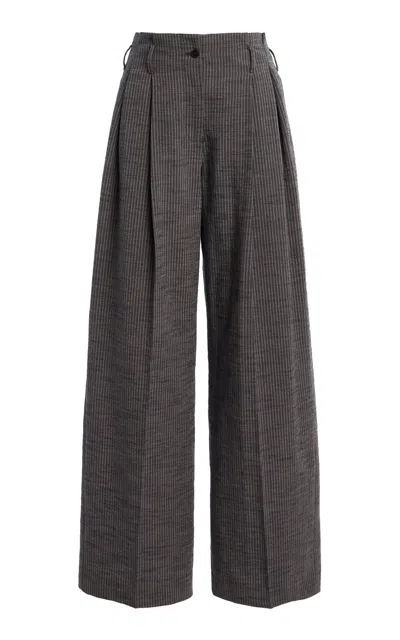 Kallmeyer Percie Cotton-blend Trousers In Black