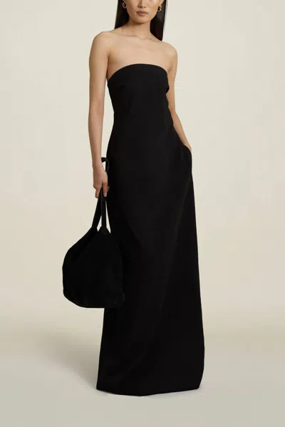 Kallmeyer Petra Strapless Gown In Black